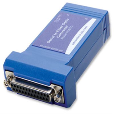 ADVANTECH BB-FOSTC 232/422/485 in-line Fiber Optic Modem, Serial Signal Converter, Converts RS-232 to RS-422/485