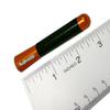 VMS RACING Orange with Black Real Carbon Fiber CNC Machined Billet Aluminum Short 3" inch Antenna Compatible with Mini Cooper view 2