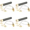 DIYmalls 915MHz LoRa Antenna 2dBi U.FL to SMA Connector for Heltec 915 MHz Lora 32 V3 V4 CubeCell HTCC-AB02S LoRa GPS Mesh Node T114 Board (Pack of 4) view 1