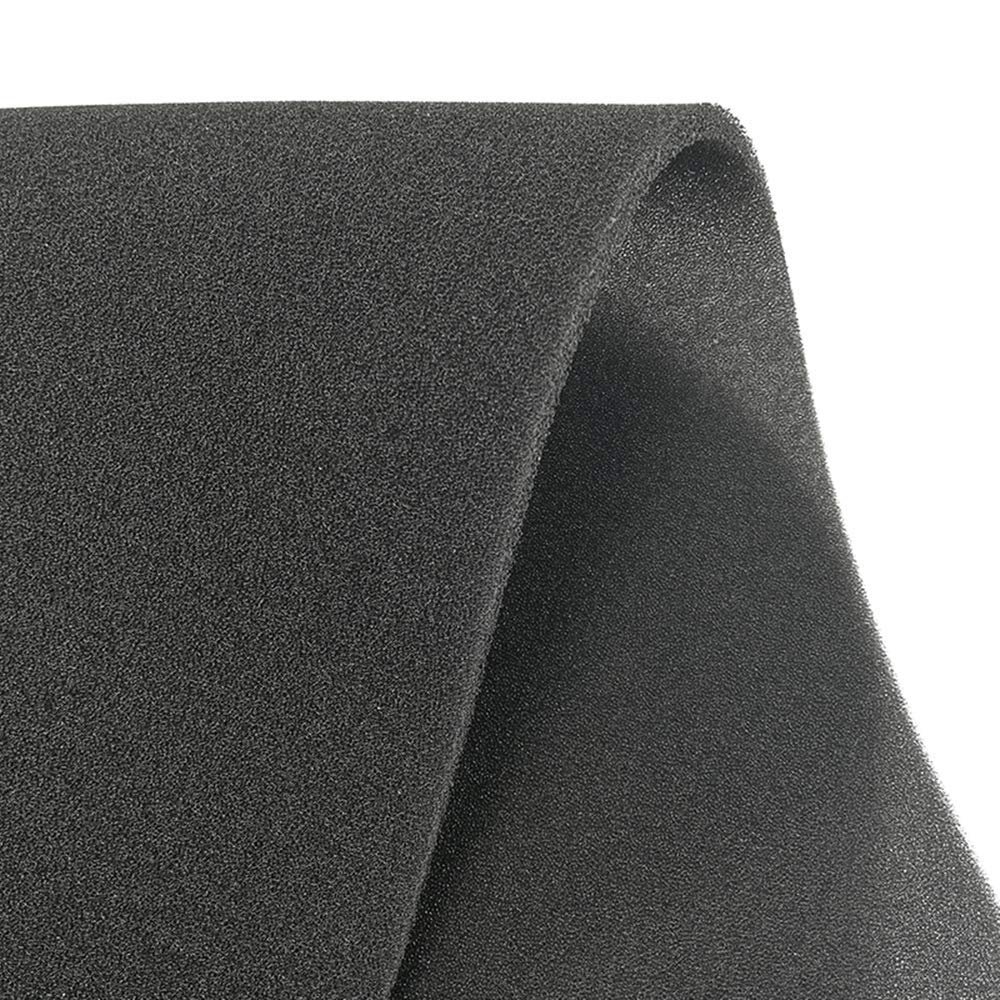 CYZW 30PPI Air Filter Foam Sheet-Black Anti-Dust 10mm Thickness {Size:2M Length x 1M Wide}