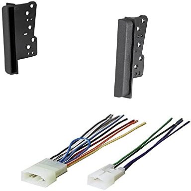 Absolute USA ABSTTR-992 Fits Toyota FJ Cruiser 2007 2008 2009 2010 Double DIN Stereo Harness Radio Install Dash Kit