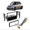 Absolute USA ABS99-7899 Fits Honda Civic 2001-2005 Single DIN Stereo Harness Radio Dash Kit Excluding SI SE view 1