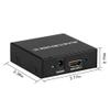 HDMI Splitter 1 in 2 Out, HDMI Splitter with Power Adapter,Supports 4K@60Hz,Full 3D,12-bit, LPCM 7.1CH,DTS-HD,18 Gbps,HDCP 1.4/2.2, for Projector, PC and More(102) view 2