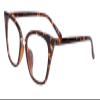 BEISON Blue Light Blocking Glasses, Women Cat Eye Computer Glasses Anti Glare Anti Eyestrain Blue Light Blocker Eyewear (Leopard, Non-prescription Clear Lens) view 2