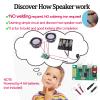 CYOEST DIY Bluetooth Speaker Box Kit Electronic Sound Amplifier - Build Your Own Portable Wood Case Bluetooth Speaker Sound - Science Experiment and STEM Learning for Kids, Teens and Adults view 2