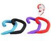 5 Pairs Removable Soft Silicone Sports Earhook Wire Cable Hanger Random Color view 2
