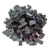 100 Pcs IDC Box Header DC3-10P 10 Way 2.54mm JTAG Socket Connector Black view 1