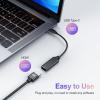 RayCue USB C to HDMI Adapter 4K, USB Type-C to HDMI Adapter [Thunderbolt 3/4 Compatible] with iPhone 15 Pro/Max, MacBook Pro/Air 2023, iPad Pro, iMac, S23, XPS, Surface and More view 3