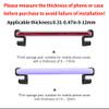HeiyRC 0.31-0.47in 8-12mm Thickness Phone Holder for DJI Mavic Mini Se Mavic Pro 2 Zoom Air Spark Remote Control Phone Mount Clip Accessory(Without Remote Control) view 4