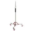 Neewer Heavy Duty Light Stand with Casters, Adjustable Tripod Stand with 100% Stainless Steel, Photography Wheeled Base Stand for Studio Softbox, Monolight, Reflector, Max Height: 10ft/305cm view 1