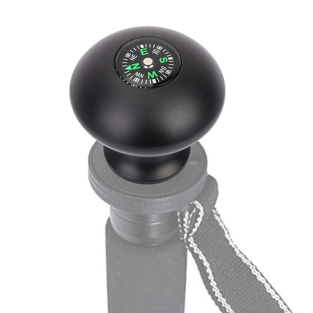 Trekking Poles Knob Handle Grip, Outdoor Universal Monopod Walking Stick Knob, Monopod Tripod Head with 3/8" Screw Hole