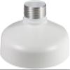 Arecont Vision CP-Cap-W Mount Cap Bracket for only Contera Panoramic Dome, 1.5" NPT Male, White. view 1