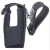 Leather Carry Case for Motorola PMNN4448 Two Way Radio - with Swivel Belt Loop (Full Display) view 3