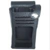 Leather Carry Case for Motorola NNTN8128BR Two Way Radio - with Swivel Belt Loop (Full Display) view 1
