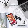 OTG USB-C 3.0 Adapter (2 Pack) Compatible with Microsoft Duo to Quick Multi-Use Functions to Backup, Keyboard, mice, Thumb Drives, Saves, More (White) view 4