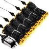 JMEXSUSS 500 LED Warm White Christmas Lights Indoor, 8 Modes Green Wire Christmas Tree Lights Outdoor Waterproof, Twinkle Fairy String Lights Plug in for Xmas Wedding Party Garden Patio view 1