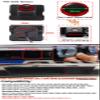 1280 x 720 Pixels 1000 TV Lines 18 mm Lens Car Rear View License Plate Light Camera for Mecerdes Benz ML320 ML300 ML350 GL350 GL450 R300 R350 view 2