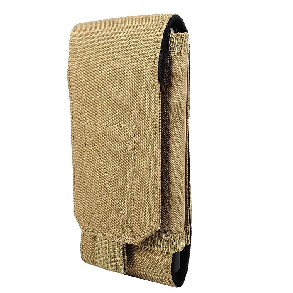 Gexgune 1000D Tactical Phone Bag Moll Cellphone Pouch Belt Pouch Waist Fanny Bag Phone Case for Hunting Shooting Camping