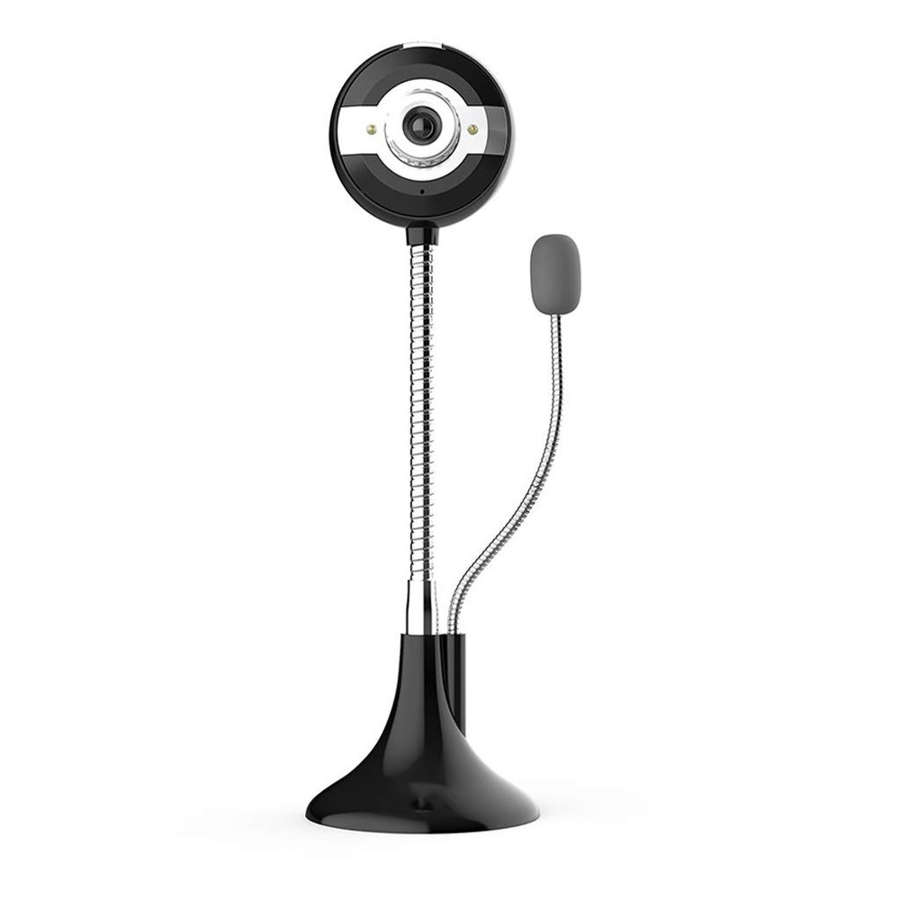 ARCH HD Webcam, USB Desktop & Laptop Webcam Live Streaming Webcam with Microphone,Plug and Play Computer Camera for Video Chat, Video Conference, Remote Classroom (Color : Black)