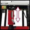 Einhell TC-TS 315 U Table Saw (2000 W, Table Extension for Long Parts, Transparent Blade Guard, Sold with Sliding Rod and Blade Change Tool) view 3