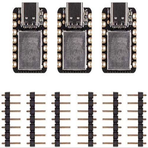 Seeed Studio XIAO SAMD21 - Smallest Arduino Microcontroller with Rich Interfaces for Wearable Devices, 100% Arduino IDE Compatible, 3pcs