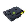 1PCS IDIK HSe-621 hse621 HS621 8.8mm*1.5M Black on Yellow Heat Shrink Tube Tape Label Tapes Compatible for Ptouch Printer view 3
