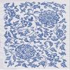Ceramic Decals - Flower 07 (Blue, 19 x 13 inch) view 1