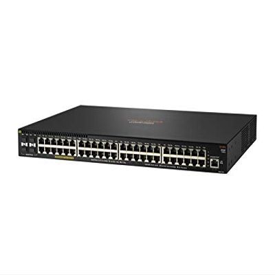 HP Aruba JL557A 48x GBE PoE+ 4x 1GB SFP Port Switch (Renewed)