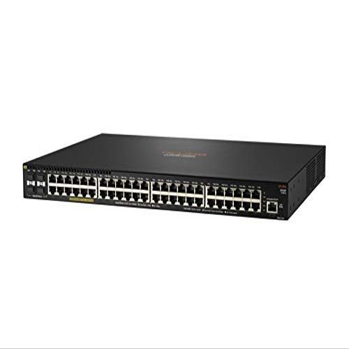 HP Aruba JL557A 48x GBE PoE+ 4x 1GB SFP Port Switch (Renewed)