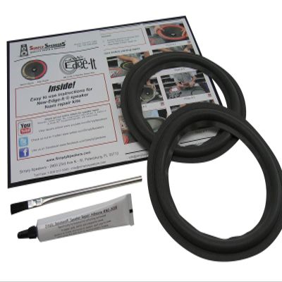 7" Foam Speaker Repair Kit, OD: 6.6875", Roll OD: 6.125", Cone: 5.125", ID: 4.5625", FSK-7A (Pair)