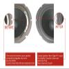 7" Foam Speaker Repair Kit, OD: 6.6875", Roll OD: 6.125", Cone: 5.125", ID: 4.5625", FSK-7A (Pair) view 2