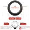 7" Foam Speaker Repair Kit, OD: 6.6875", Roll OD: 6.125", Cone: 5.125", ID: 4.5625", FSK-7A (Pair) view 3