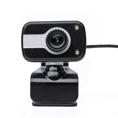 ARCH Computer Camera with Microphone,Desktop Monitor HD USB Webcam for Video Chat, Remote Classroom, Video Conference, Photo Recording,Black (Color : A)