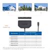 Cable Matters Windows Only Triple Monitor USB C Hub with 3X DisplayPort and 100W Charging - Support up to 8K and 4K 120Hz HDR - Thunderbolt 4, USB4 Compatible for Surface Pro, XPS view 3