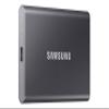 Samsung T7 Portable SSD, 1TB External Solid State Drive, Speeds Up to 1,050MB/s, USB 3.2 Gen 2, Reliable Storage for Gaming, Students, Professionals, MU-PC1T0T/AM, Gray view 1