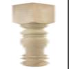 Highland Manor Wood Products Bedford Dining Table Leg - 29" Tall x 3 1/2" Wide - Unfinished Wooden Leg for Kitchen Dining Tables, Classic Home Decor, or Desks (Maple) (1 Leg) view 1