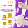 AMZ Supply Latex Gloves Disposable, White X-Large, 100 Count, Ambidextrous Single-Use Gloves, Flexible Fit for Cooking, Cleaning, Dishwashing, Gardening view 4