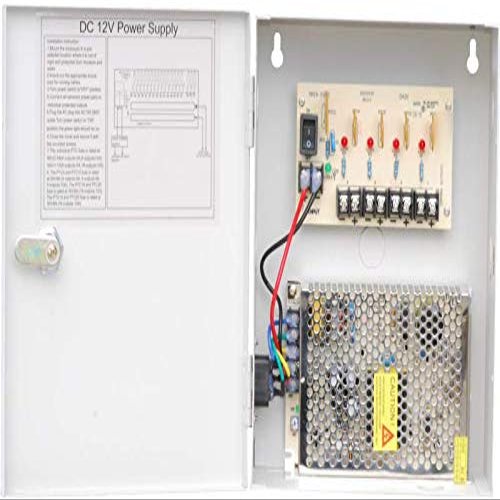 ENS CP1209-5A Power Supply,12V DC, 9Ch, 110V AC Input