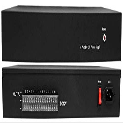 ENS CP2418-10A-1.5U Power Supply, 12V AC, 16CH, 1.5U Case.