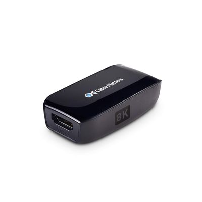 Cable Matters Active 8K HDMI 2.1 Coupler, Supports up to 26ft (8K@60Hz) / 35ft (4K@60Hz), HDMI Signal Booster/Repeater with HDR for PS5, Xbox Series X/S, RTX 30/40 Series, RX 7900, Apple TV