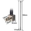 4G LTE 3dBi Soft Mini Whip External TS9 Antenna for MiFi Router Cellular Huawei ZTE MiFi Mobile Hotspot USB Modem Dongle Jetpack AirCard 8800L 7730L AC791L 6620L Pack of 2 view 4