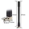 4G LTE 3dBi External TS9 Antenna Mini Soft Whip TS9 Antenna for MiFi Mobile Hotspot Router USB Modem Dongle Jetpack Card AC791L 8800L 7730L Netgear LB1120 LB1121 LB2120 Nighthawk M1 Pack of 2 view 2