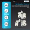 MARINE CITY 304 Grade Stainless Steel Strong and Durable Heavy Duty Corrosion Resistant Door Hinges for Boats, Yachts, Doors, Motor Boxes, RVs (3" x 3-7/16") view 3