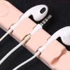 Hemobllo 2pcs Self-Adhesive Silicone Cable Clips for Desk Organization Wire Management for Pink Cord Holder for Charging and Audio Cables view 3