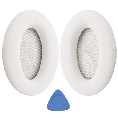 YOCOWOCO Replacement Ear Pads for Bose QuietComfort 35 (QC35) & Quiet Comfort 35 II (QC 35 ii) Headphones, EarPads Cushions with Noise Isolation Memory Foam, Softer Protein Leather, Added Thickness
