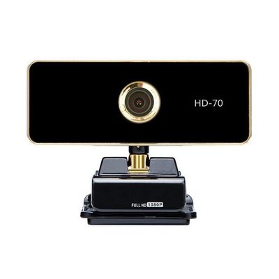 ARCH Webcam Web Camera Video with Microphone,Manual Focus,Cooling Hole for Video Net Class Teaching,Home Class Special Video Live Broadcast Equipment (Color : Black, Size : 1080P-tripod)