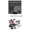 ARCH Webcam Web Camera Video with Microphone,Manual Focus,Cooling Hole for Video Net Class Teaching,Home Class Special Video Live Broadcast Equipment (Color : Black, Size : 1080P-tripod) view 4