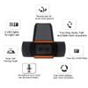 ARCH HD Computer Webcam with Microphone Desktop Rotatable Computer Camera USB Web Cam for Video Conferencing Video Chat and Streaming (Color : Orange) view 2