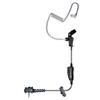 Klein Electronics Star Y4 Single-Wire Earpiece with Surveillance Style Acoustic Tube for Vertex Compatible Models (Works with Y4 Connector pin) | Clear Quick-Disconnect Audio Tube and Clothing Clip view 1