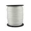 1/8" White Polyester Rope, Solid Braid Dacron Utility Rope, 1000 ft Spool, Low Stretch UV Resistant Industrial Cord view 1